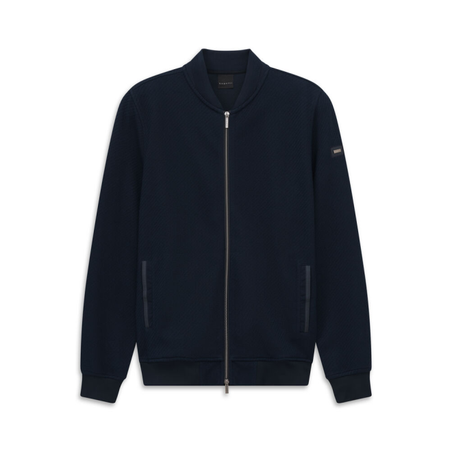 Мужской джемпер длинный замок Bugatti 15171E/390 8750