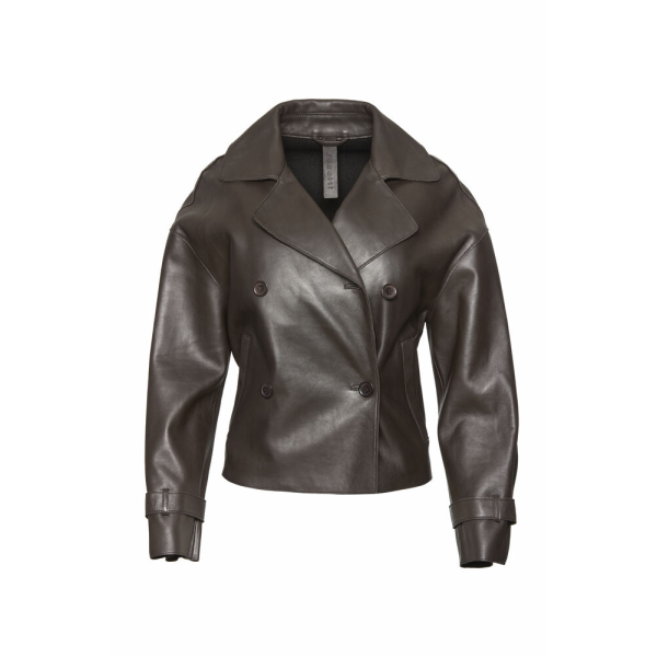Женская кожаная куртка Bugatti 225/507 brown