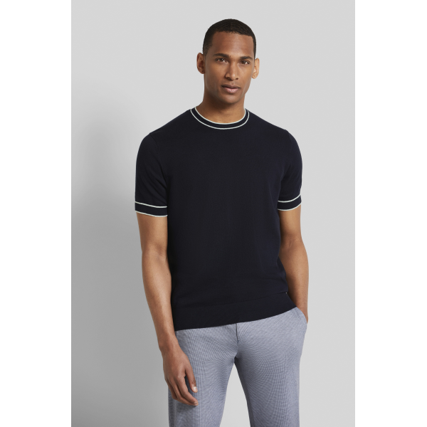 Чоловіча футболка на патенті Bugatti 55514A/390 7200