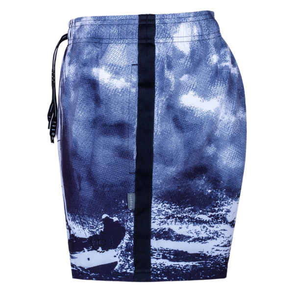 Мужские шорты для плавания Bugatti , 0003735 черно-белый принт