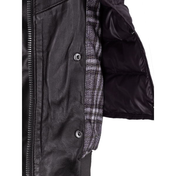 Мужская кожаная куртка Bugatti, 225/032 brown