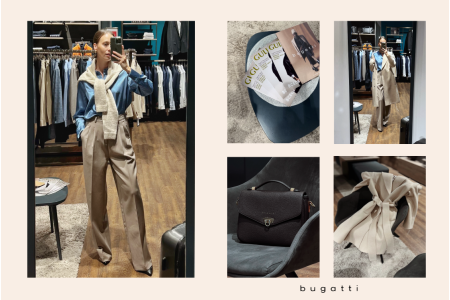 Осіння колекція Bugatti: образи від Анастасії Мальцевої