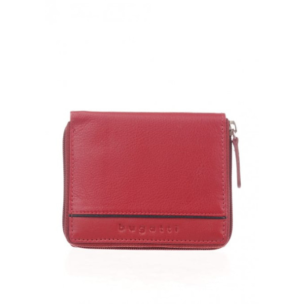 Кошелек Banda Upright на молнии красного цвета 49133416