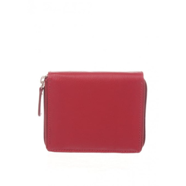 Кошелек Banda Upright на молнии красного цвета 49133416