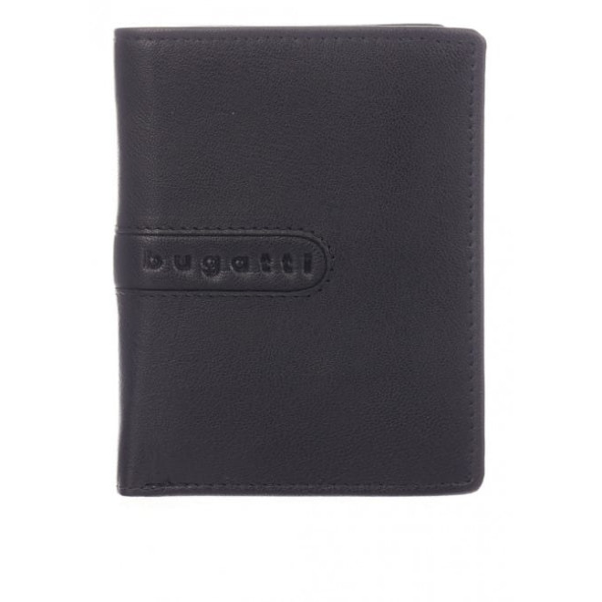 Мужской портмоне BUGATTI 49135101 Bomba с защитой RFID, черный