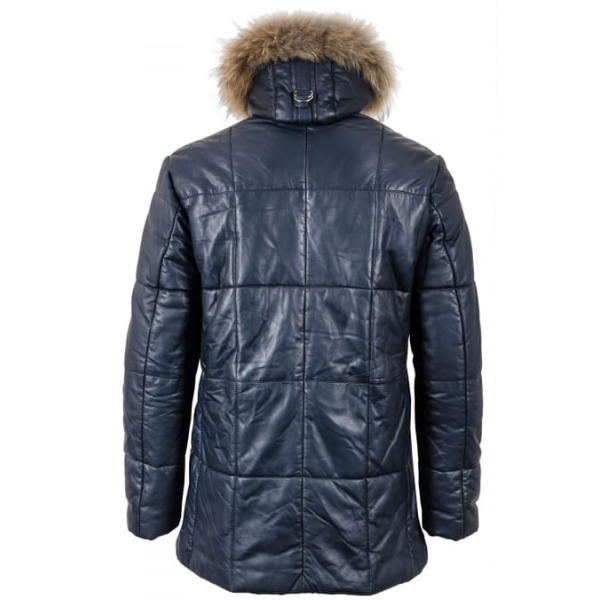 Мужская кожаная куртка Bugatti , 5845-610/490 with fur