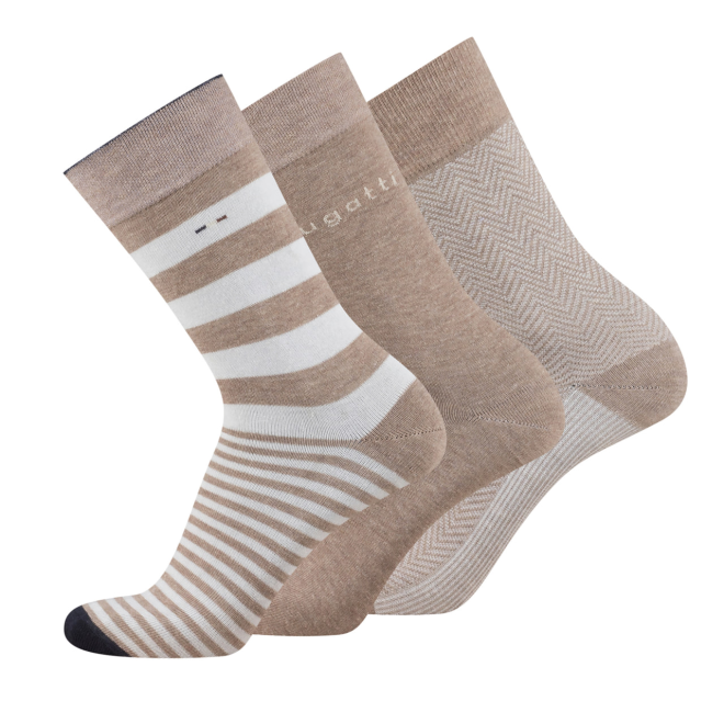 Комплект чоловічих шкарпеток Bugatti , 6149/X871