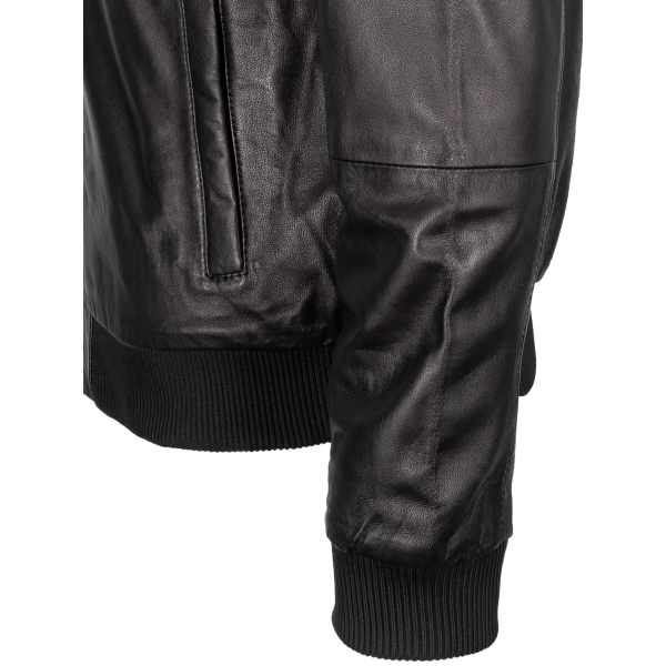 Мужская кожаная куртка Bugatti, 225/100 black