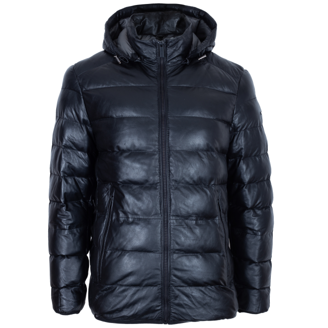 Мужская кожаная куртка Bugatti, 225/067 black