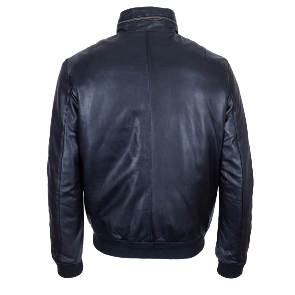 Мужская кожаная куртка Bugatti, 225/032 black