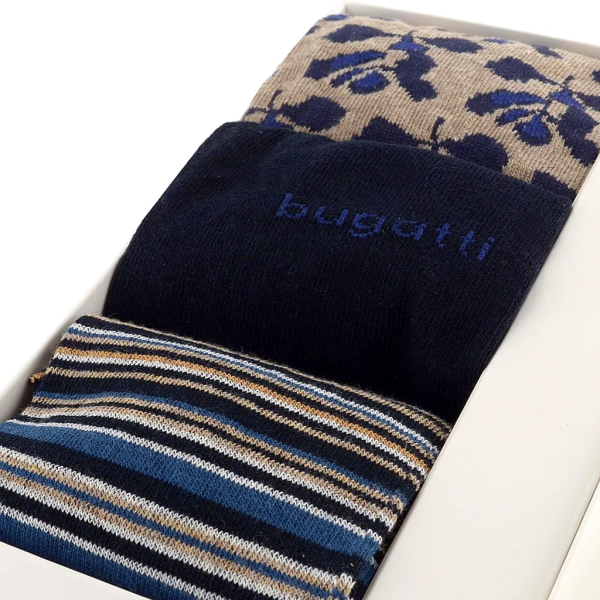 Комплект чоловічих шкарпеток Bugatti , 6394X/545