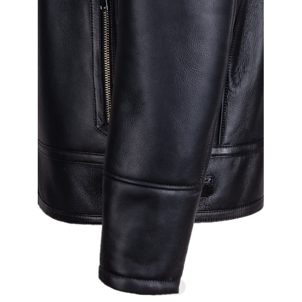 Мужская кожаная дублянка Bugatti, 224/050  black