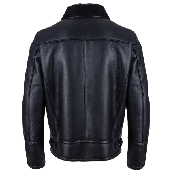 Мужская кожаная дублянка Bugatti, 224/050  black