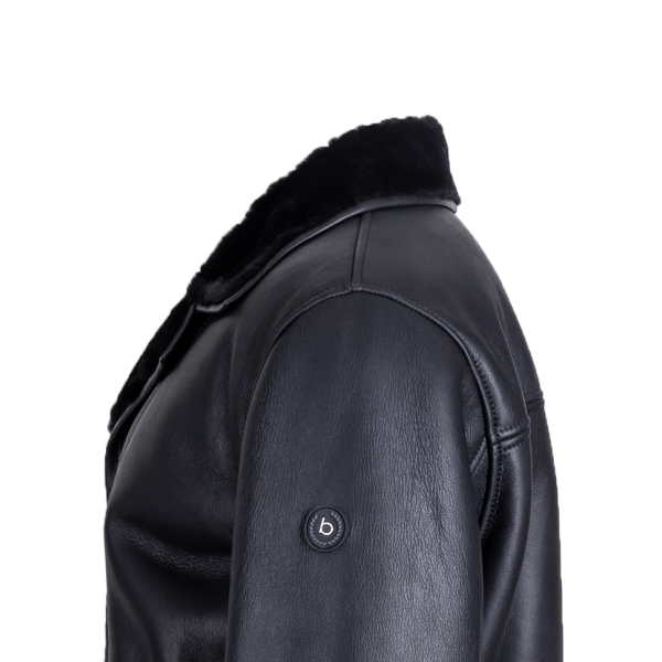 Мужская кожаная дублянка Bugatti, 224/091 black