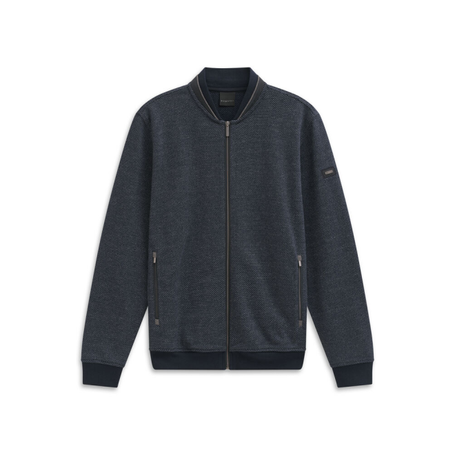 Мужской джемпер длинный замок Bugatti 85173D/390 8750