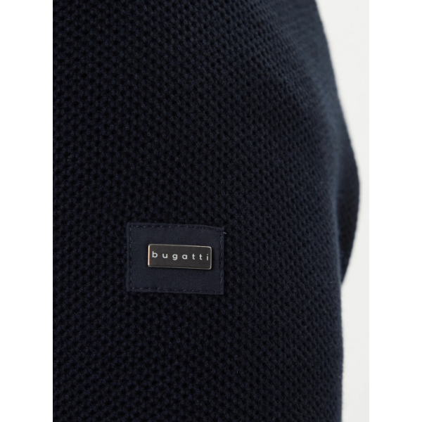 Мужской джемпер длинный замок Bugatti 85545D/390 7600